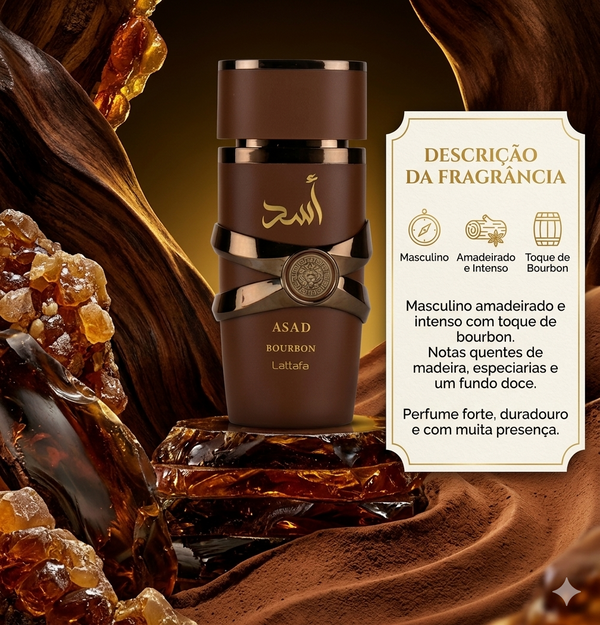 Lattafa Asad Bourbon Men EDP 100ml
