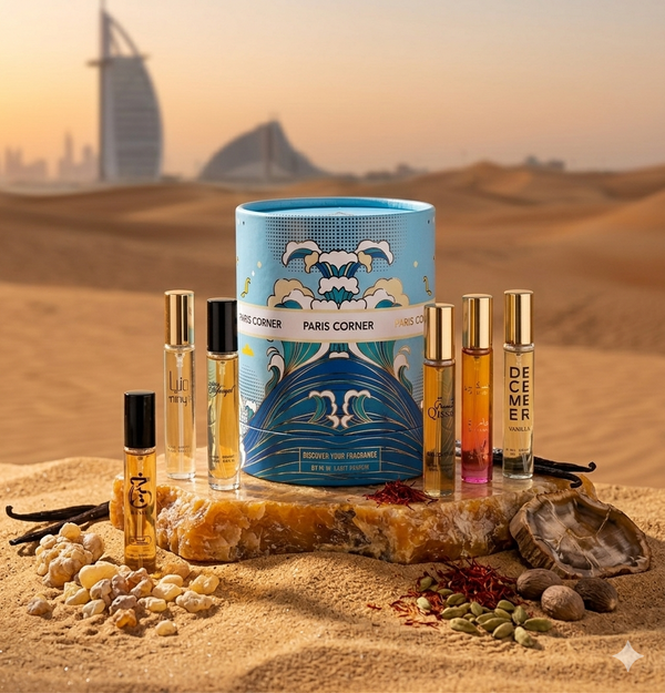 Paris Corner Discover Your Fragrance Unisex Set 15ml x 8