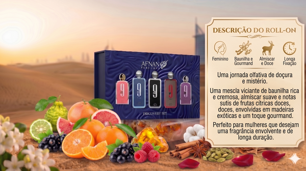 Afnan 9 Series Discovery Set 2ml x 5 Units